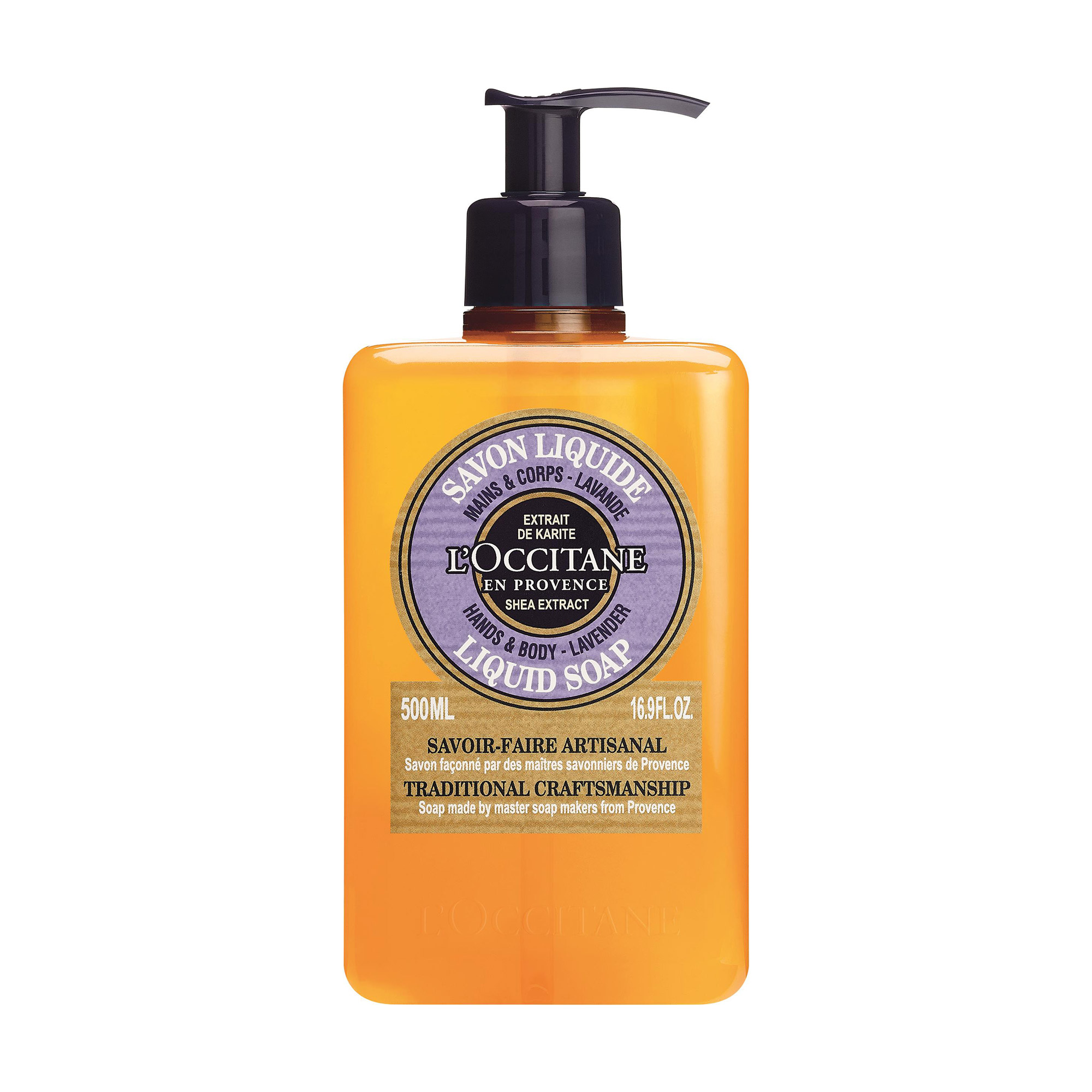 Рідке мило для рук L'Occitane Lavender Liquid Soap Лаванда, 500 мл