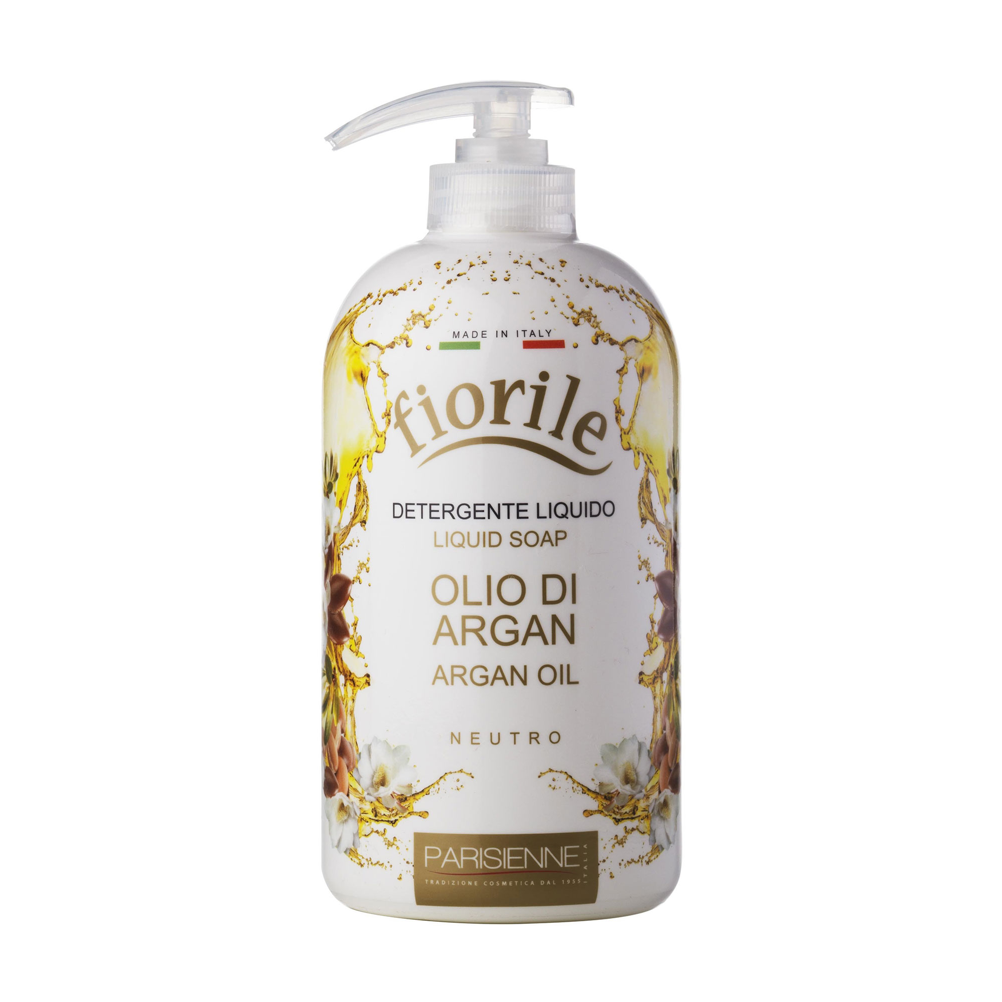 Рідке мило для рук Parisienne Fiorile Argan Oil Liquid Soap, 500 мл