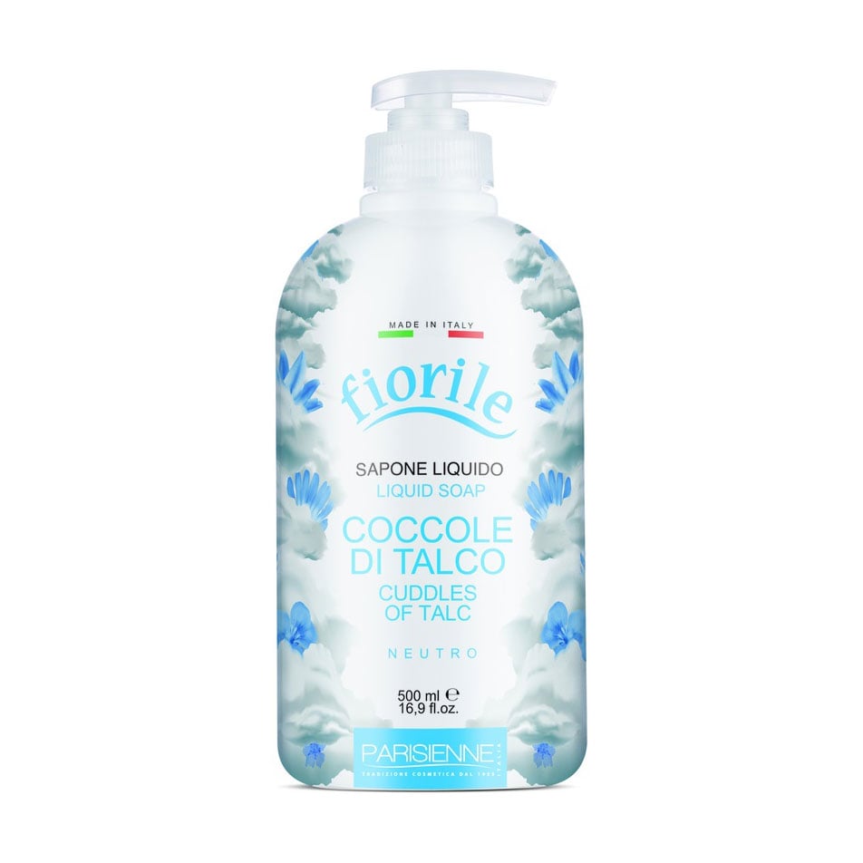 Рідке мило для рук Parisienne Fiorile Cuddles Of Talc Liquid Soap, 500 мл